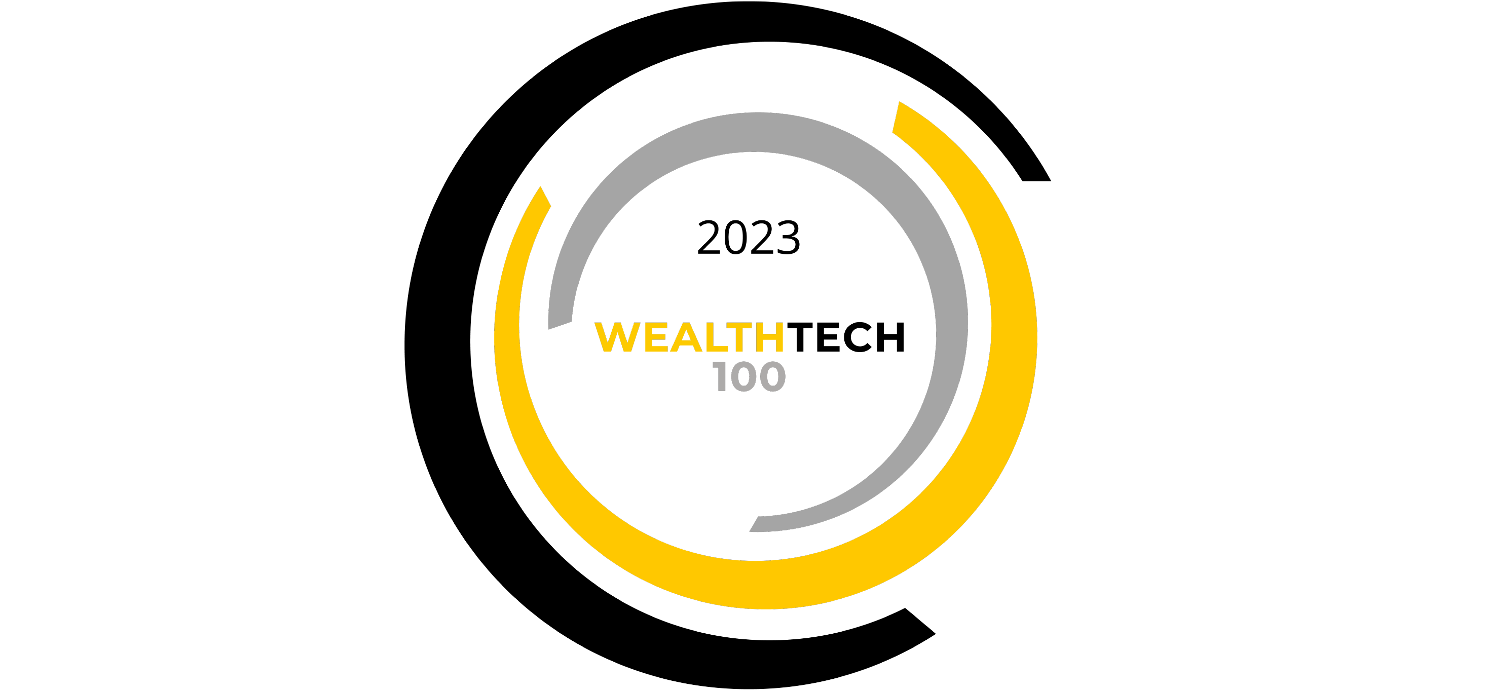 2023 Wealthtech 100 award logo
